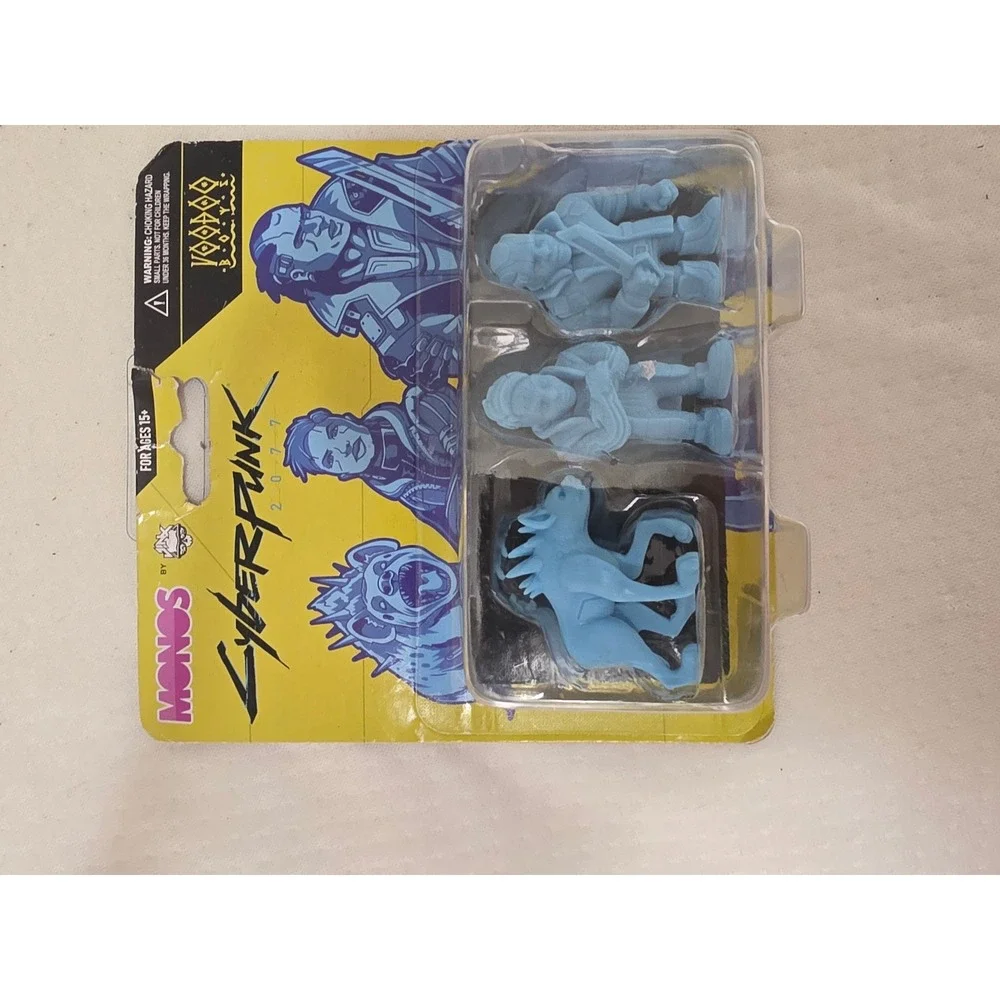 Cyberpunk 2077 Monos Mini Figures Jinx Voodoo Boys Animals 2 Pack Bundle NEW